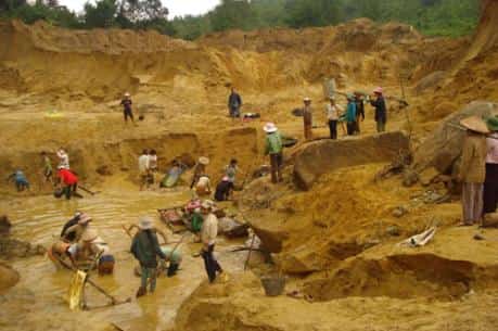 Mỏ Vàng Bồng Miêu thuộc Tỉnh nào của Vùng Duyên Hải Nam Trung Bộ?