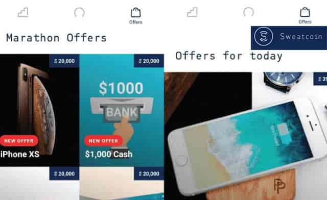 Sweatcoin - App đi bộ kiếm tiền của Mỹ uy tín
