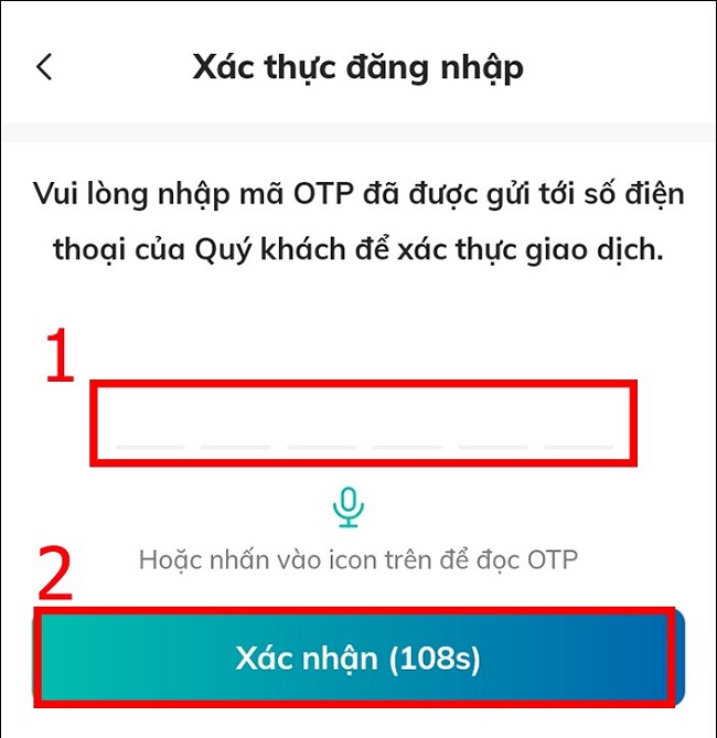 Quên mã PIN Smart OTP BIDV