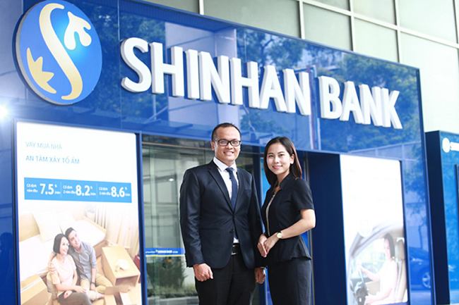 Mở tài khoản Shinhan Bank online nhận tiền